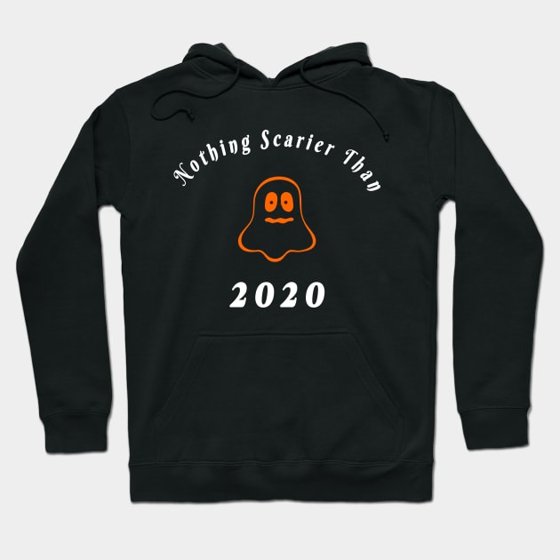 Halloween Nothing Scarier Than 2020, Scary Face Shirt, Funny Shirt, Funny Halloween Quarantine Shirt, Unisex, Scream, Year 2020, Gift Hoodie by flooky